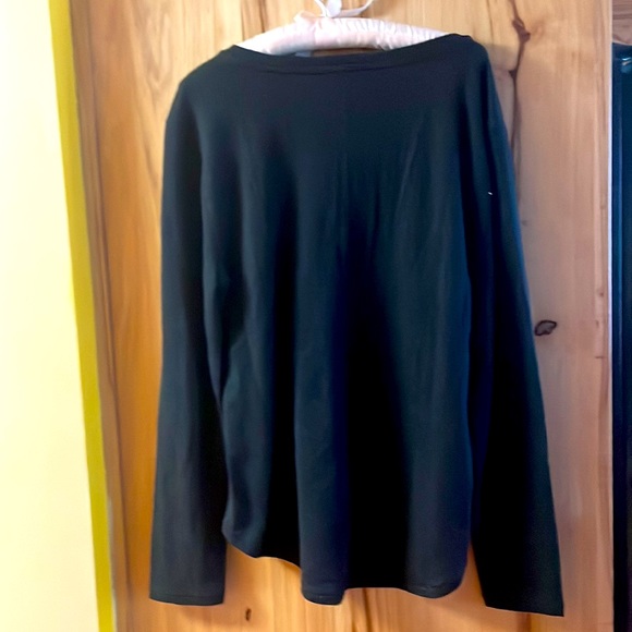 J.Crew dark gray long-sleeve shirt - Picture 3 of 6